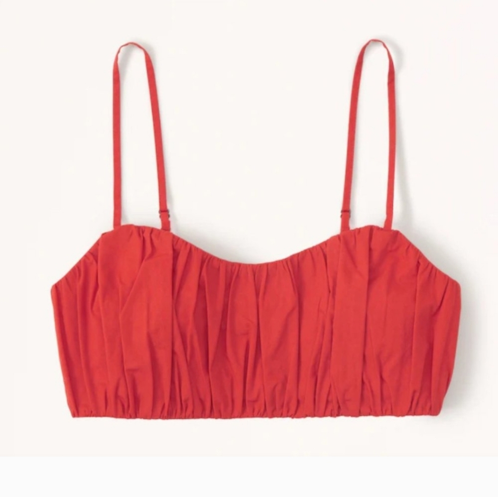 Abercrombie & Fitch Orange Women's Top